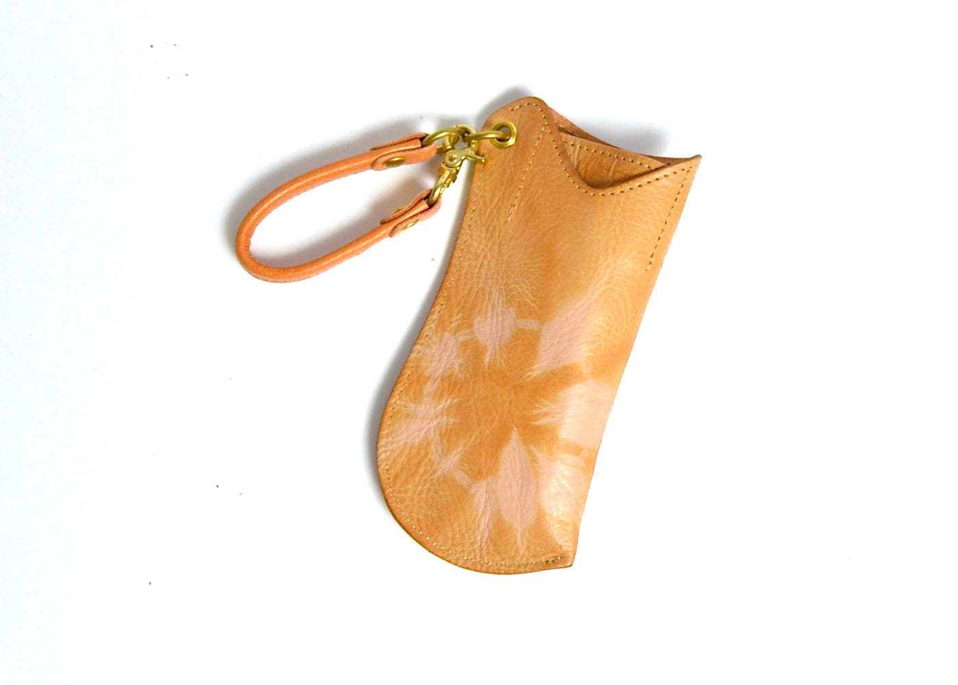 杏染革:メガネケース: KGC-100