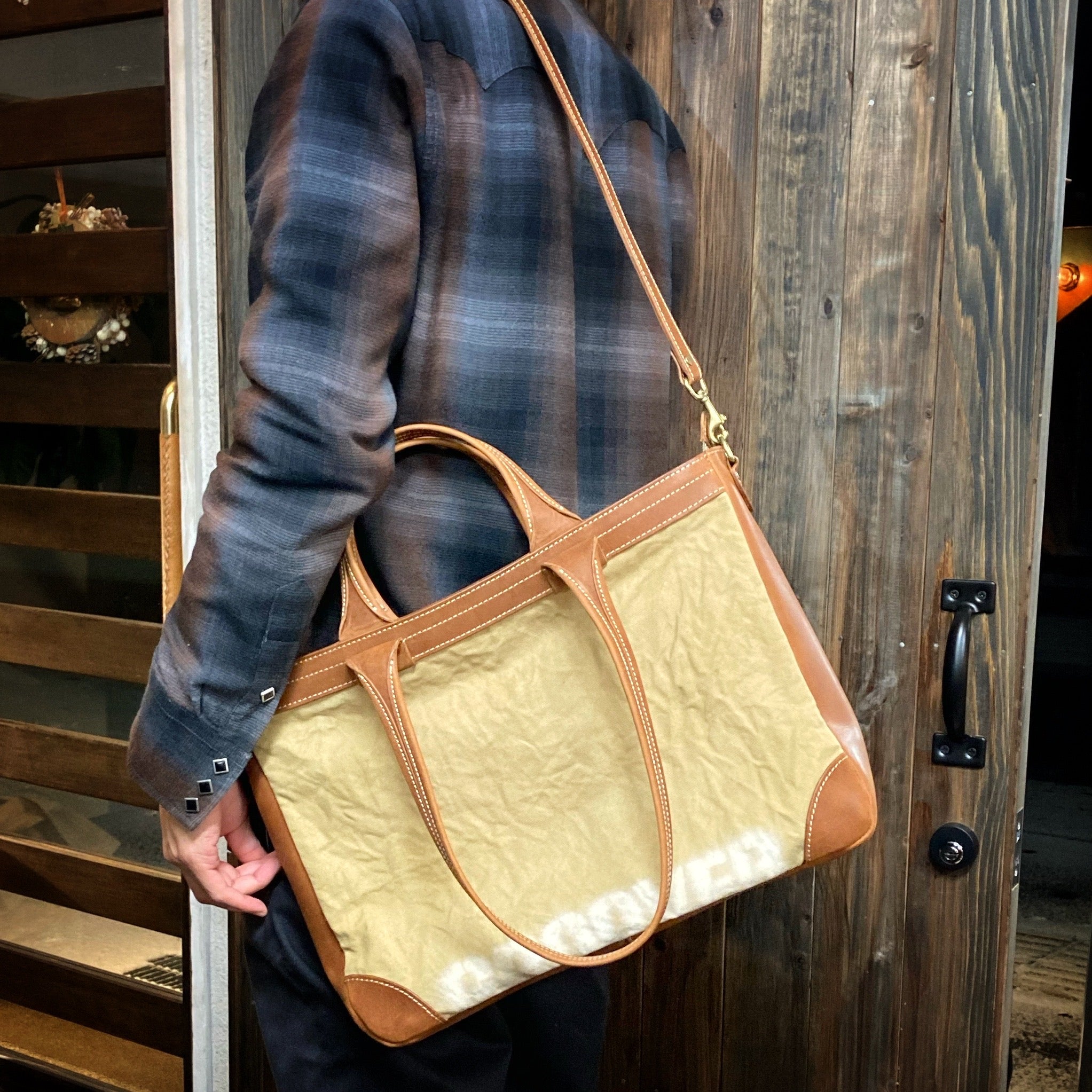 WAX帆布3wayトートバッグ WTB-200