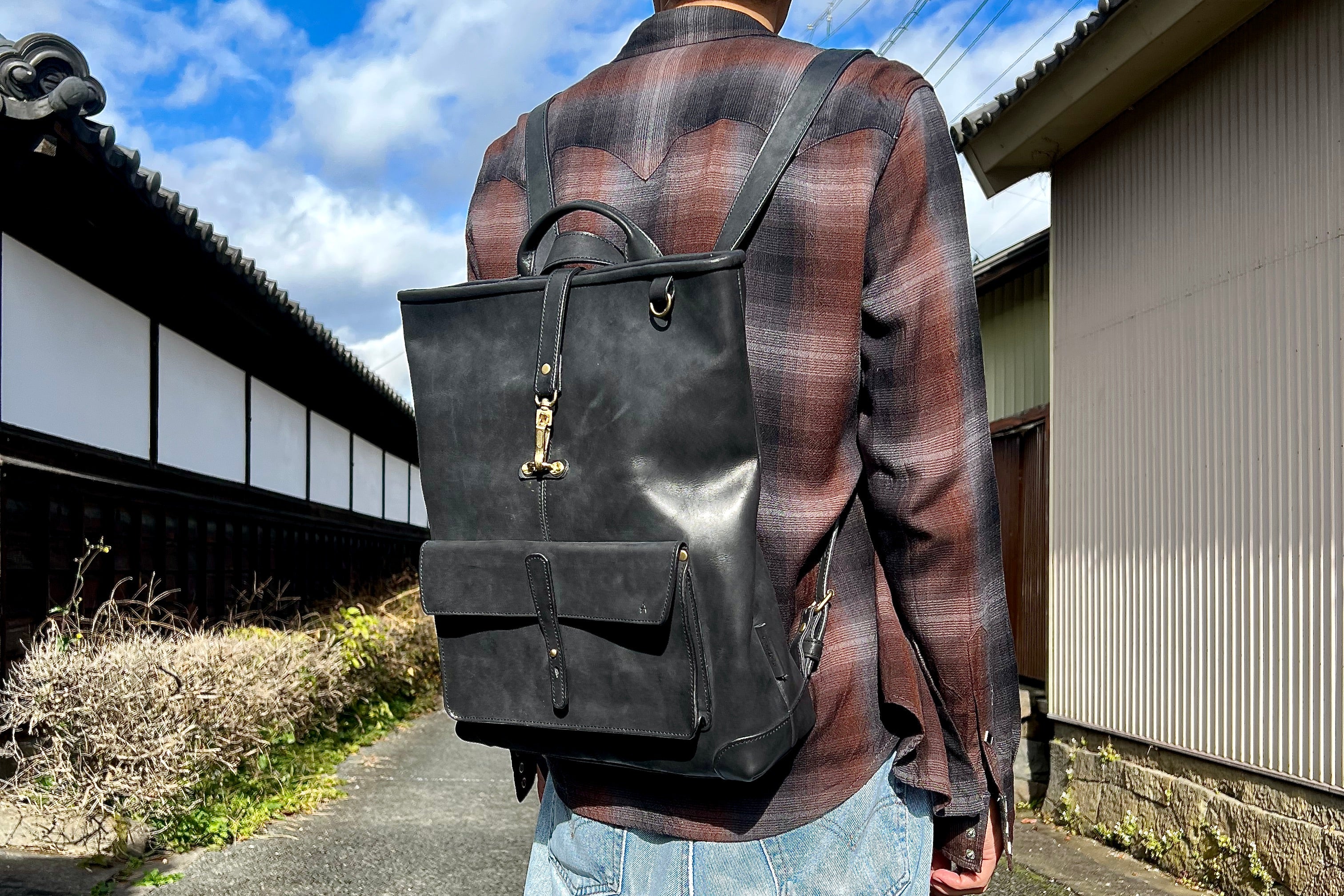 オールレザー バックパック WWB-110