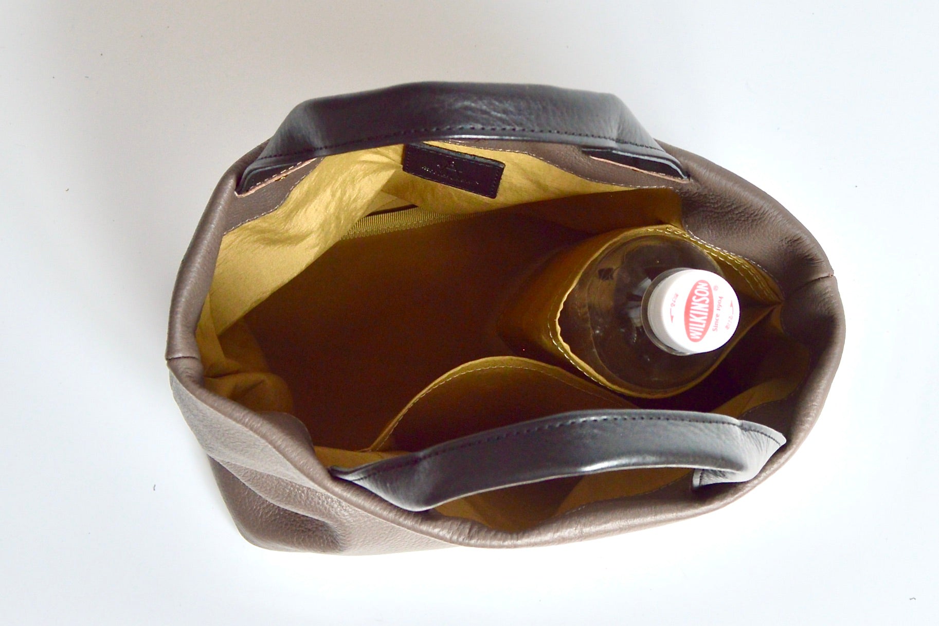 Shinshu deer leather: Mini tote bag: DTB-300