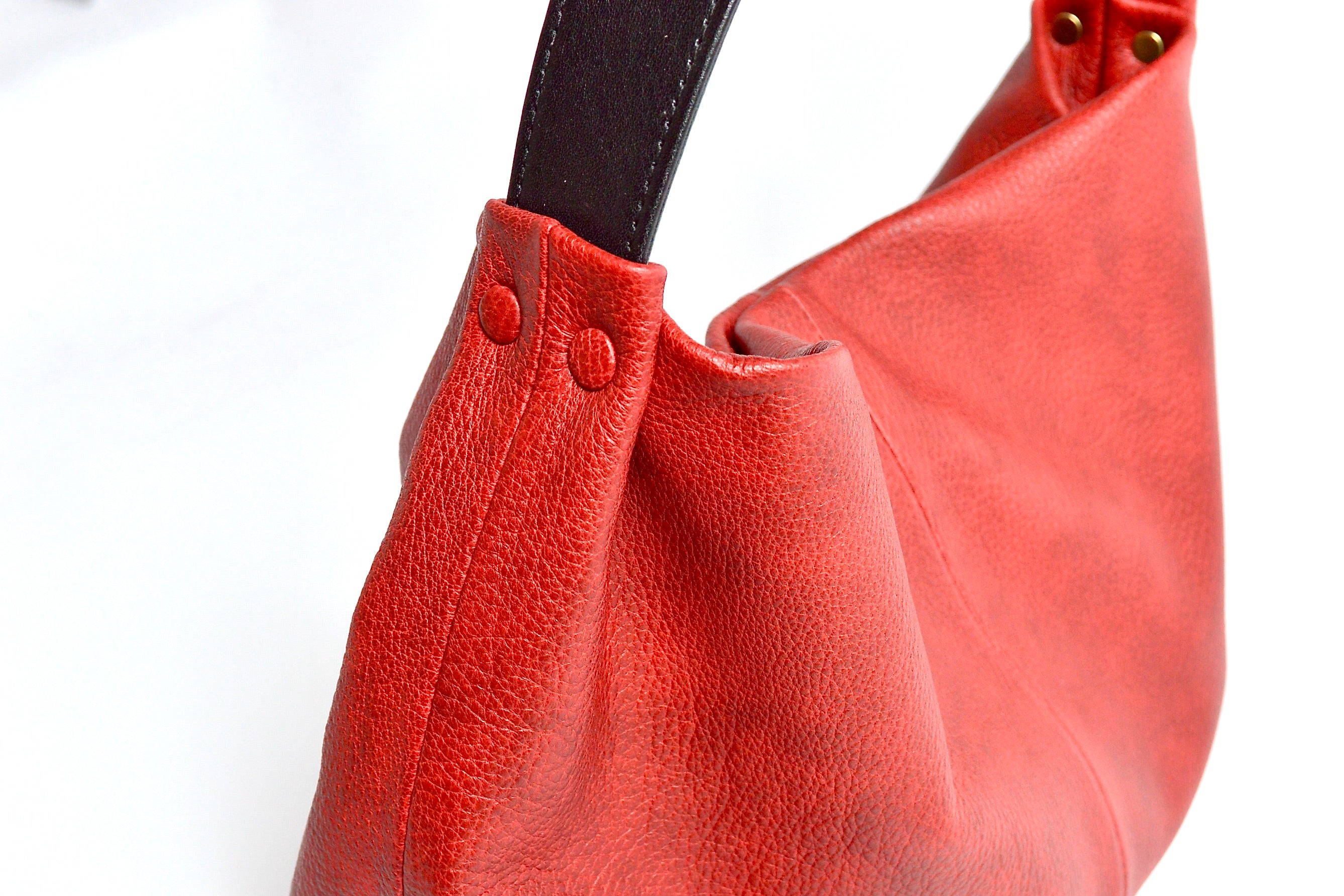 Shinshu deer leather: One-shoulder bag: DZO-100