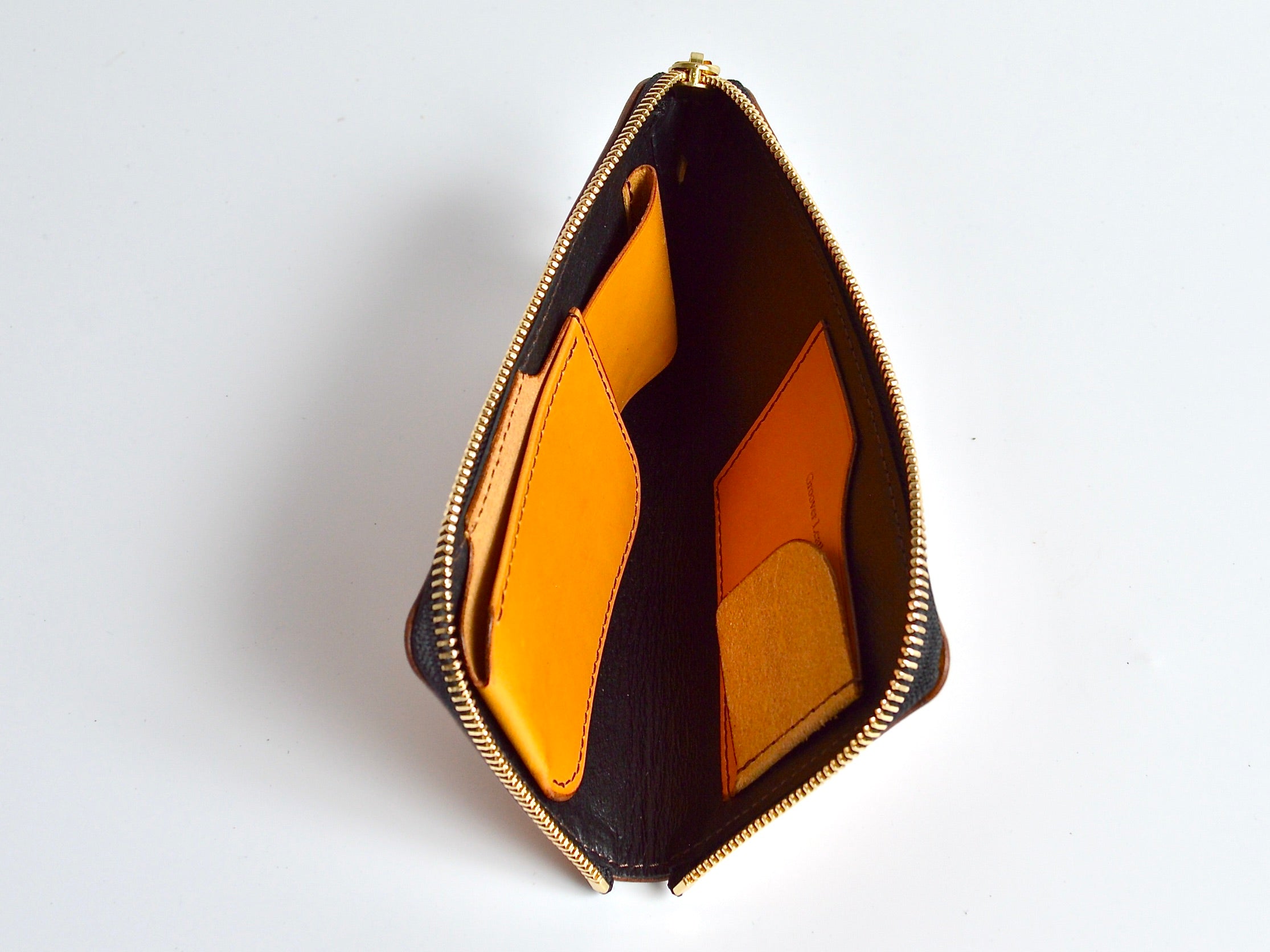 L-shaped zip small wallet GLW-300