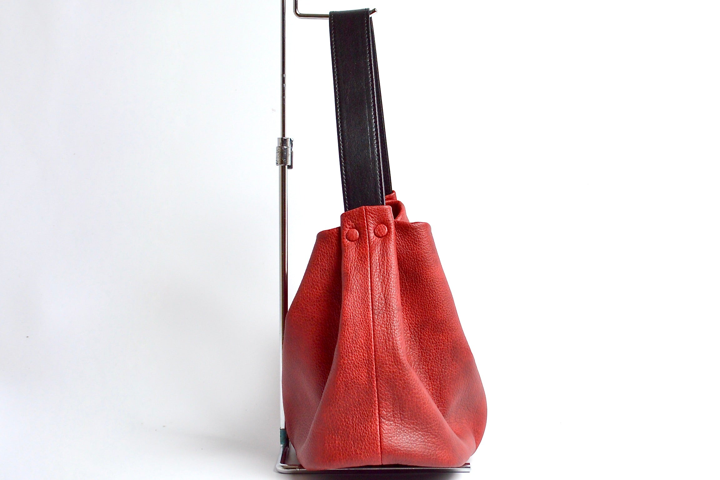 Shinshu deer leather: One-shoulder bag: DZO-100