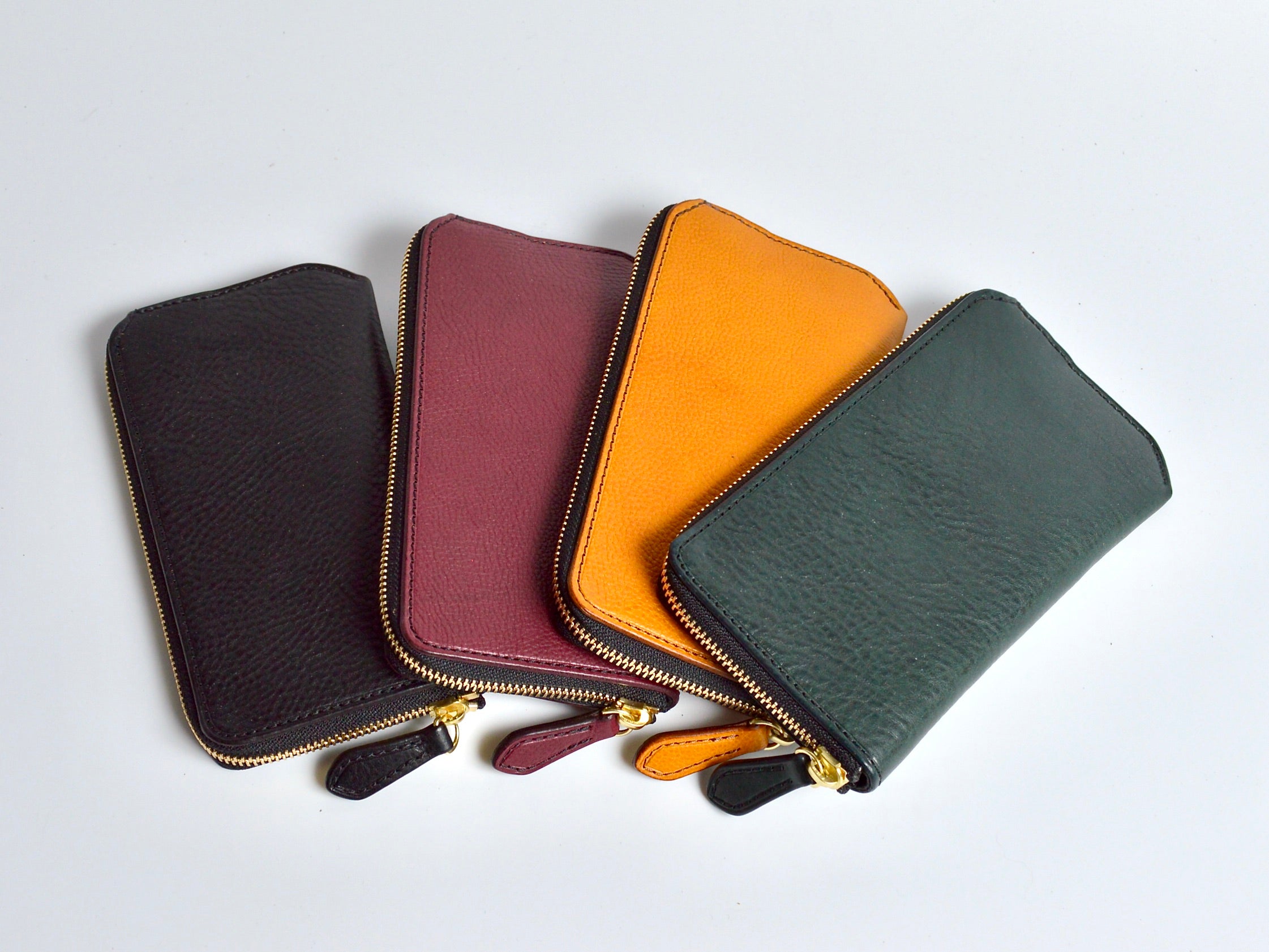 L-shaped zip small wallet GLW-300