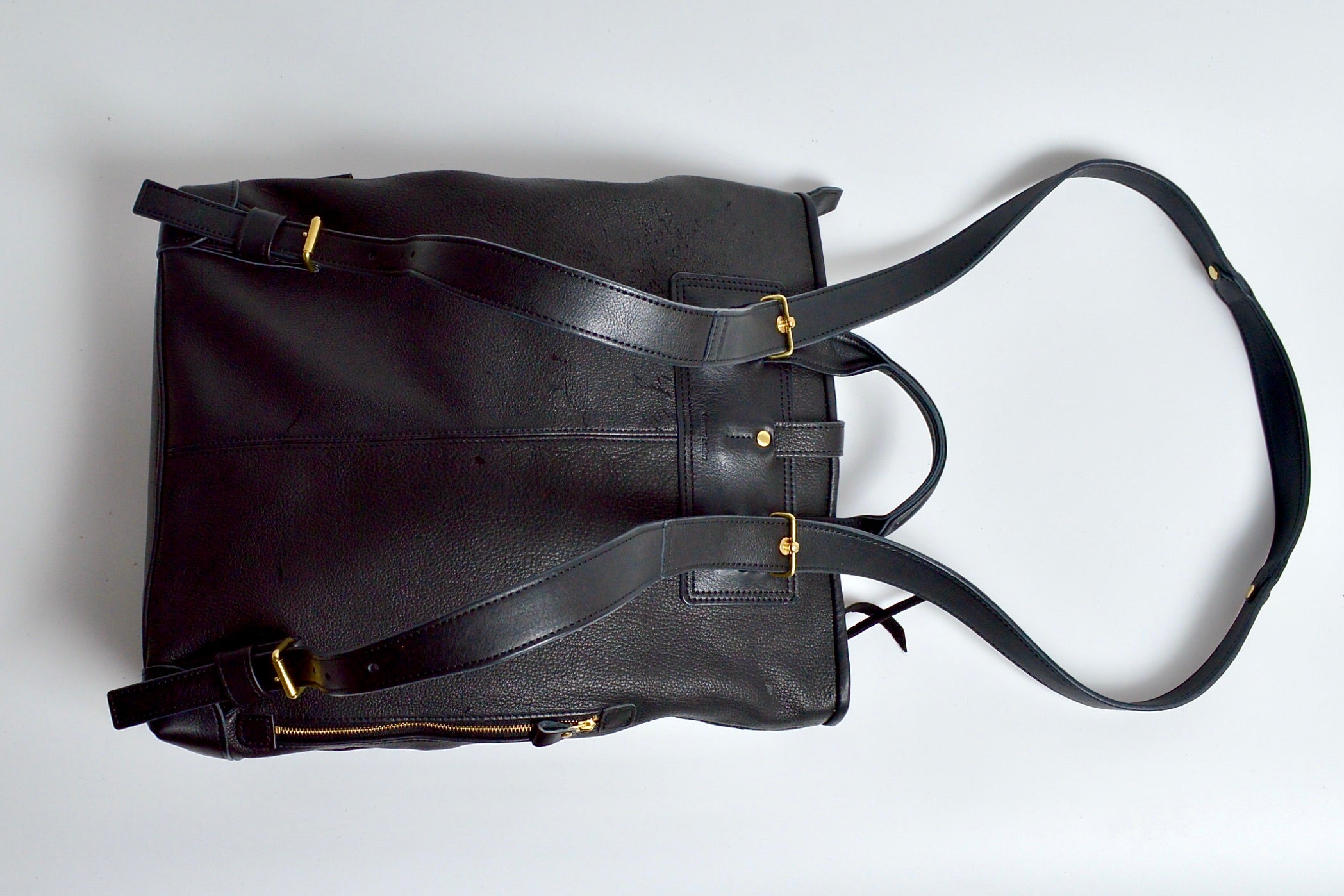 Shinshu deer leather backpack DWB-100