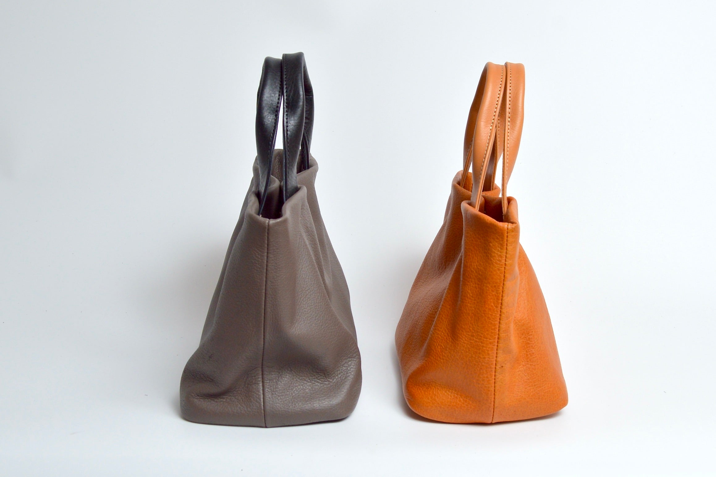 Shinshu deer leather: Mini tote bag: DTB-300