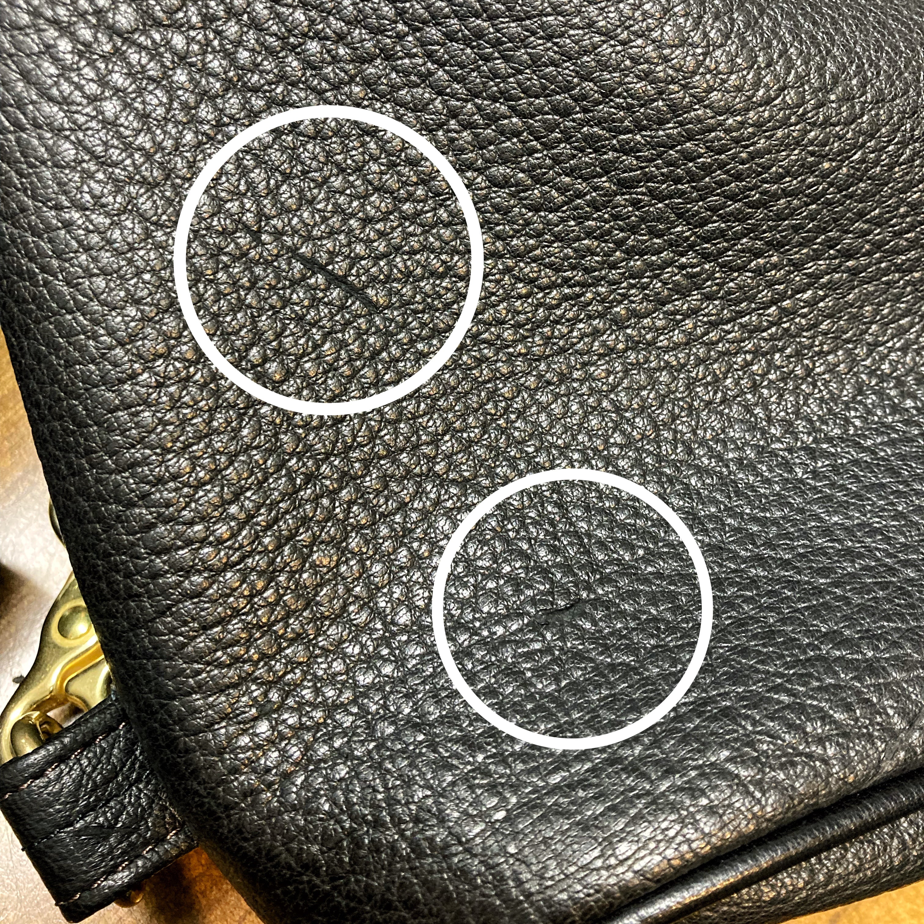 Apricot-dyed leather: Clasp-closure long wallet: Hidden clasp: KDG-100 