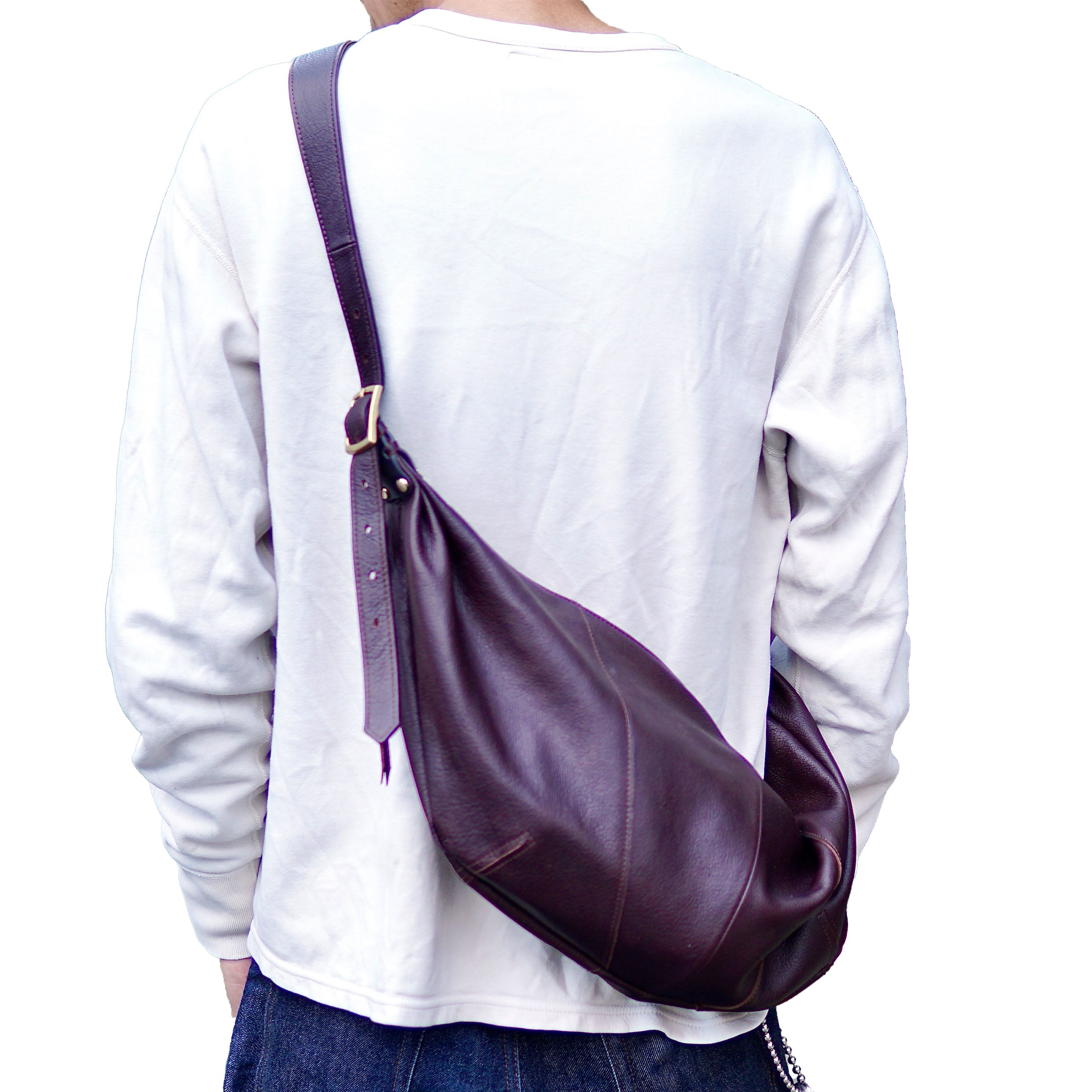 ショルダーバッグ：信州鹿革：DBB-100