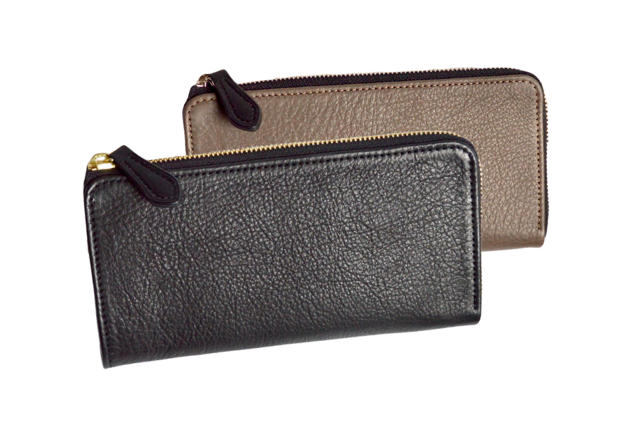 信州鹿革：Lジップウォレット　DLZ-100