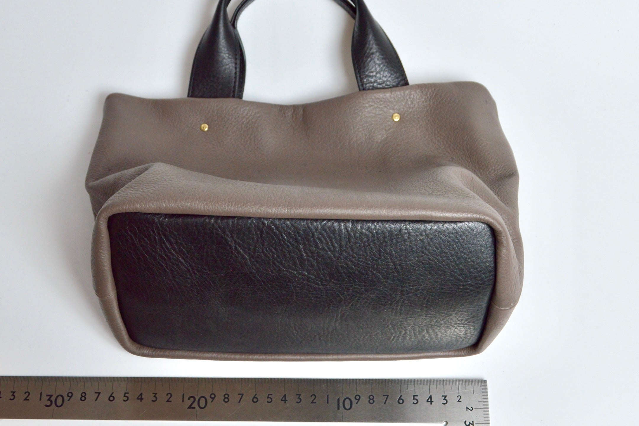信州鹿革：バケットトートM：DTB-310