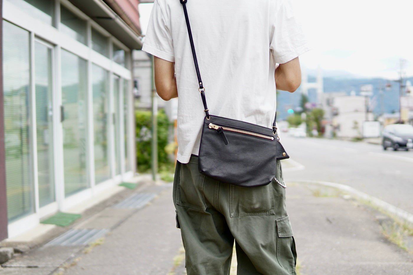 Sacoche: Shinshu deer leather: DSH-200 