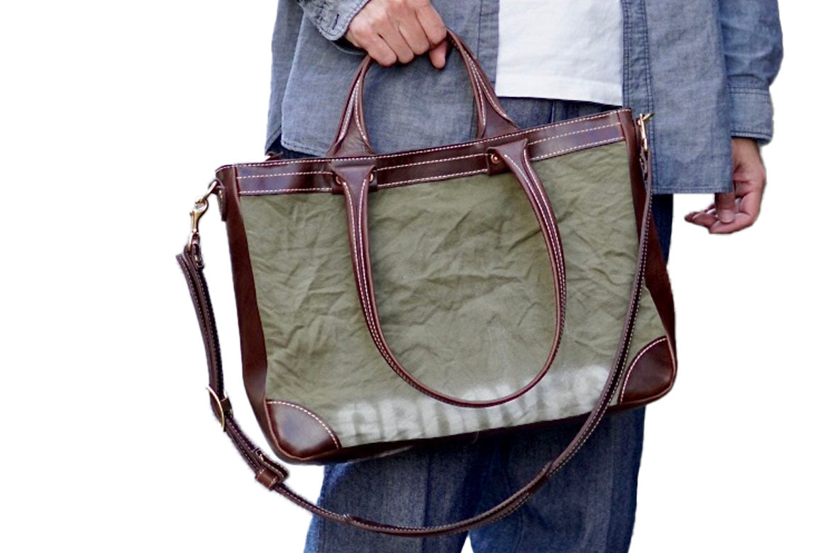 WAX帆布３wayトートバッグ　WTB-200