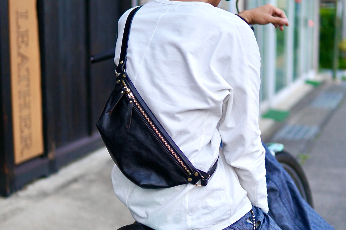 Sacoche: Shinshu deer leather: DSH-200 