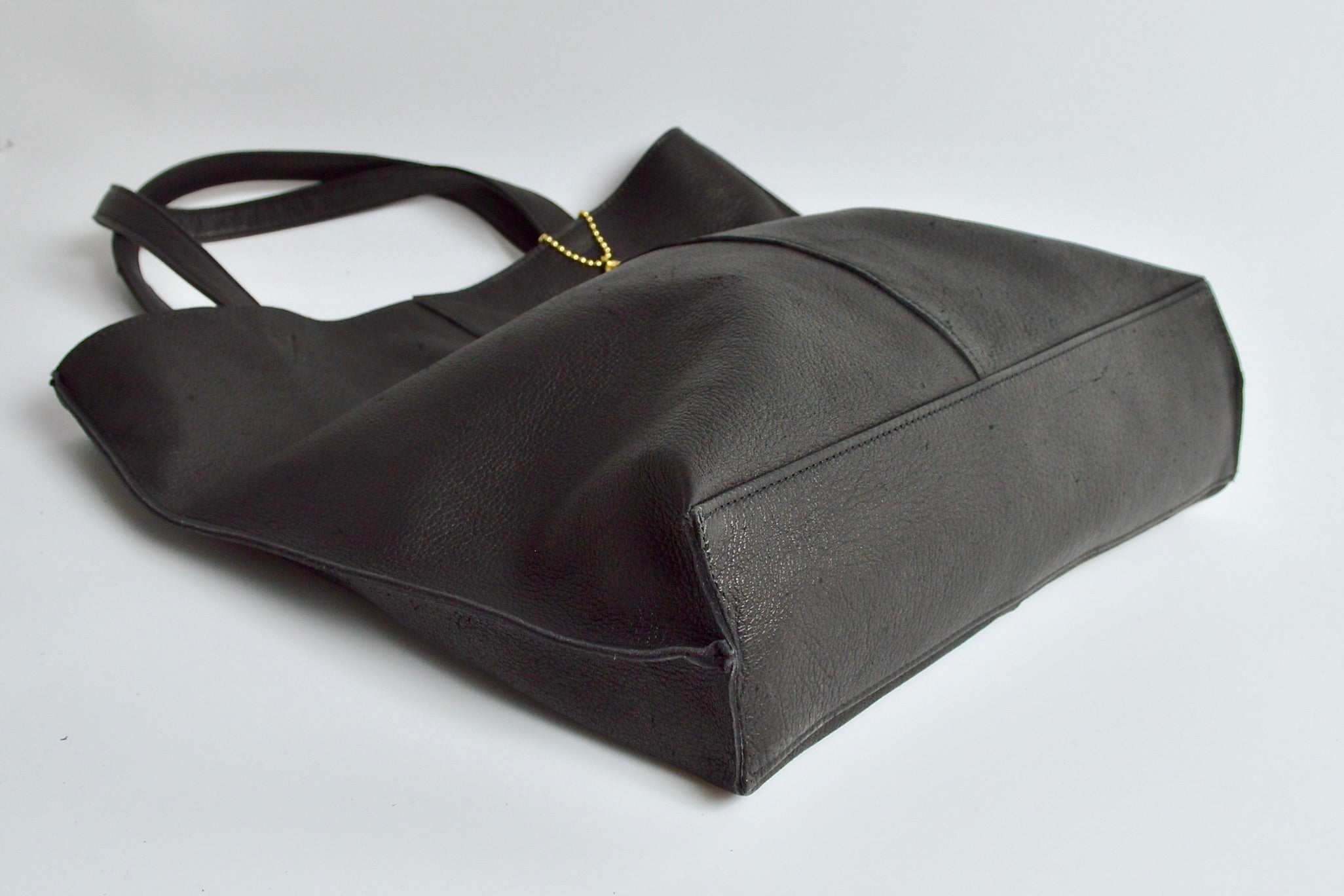 Tote bag: Shinshu deer leather: DTB-100