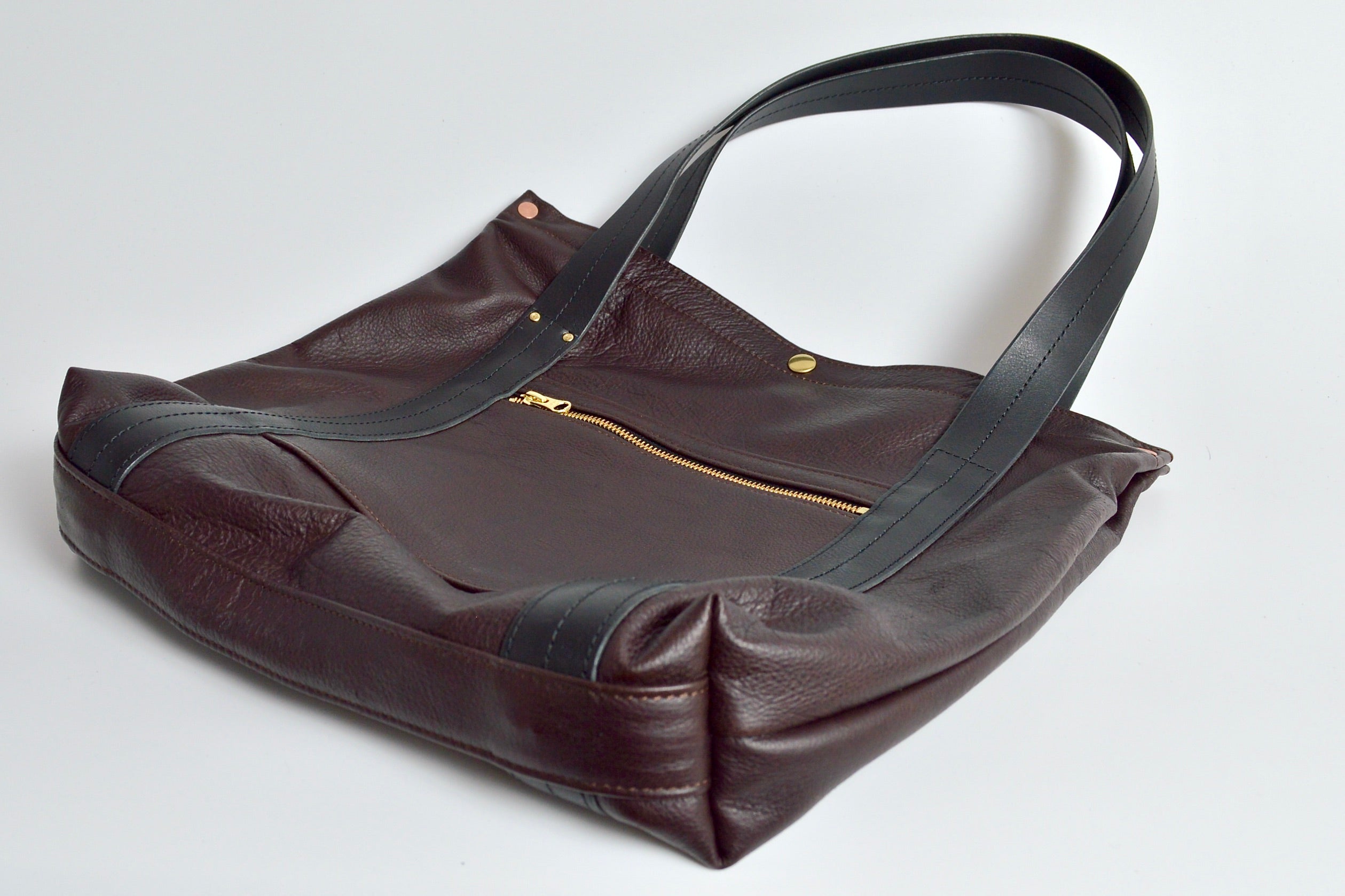 ヴィンテージトート：信州鹿革：DVT-100