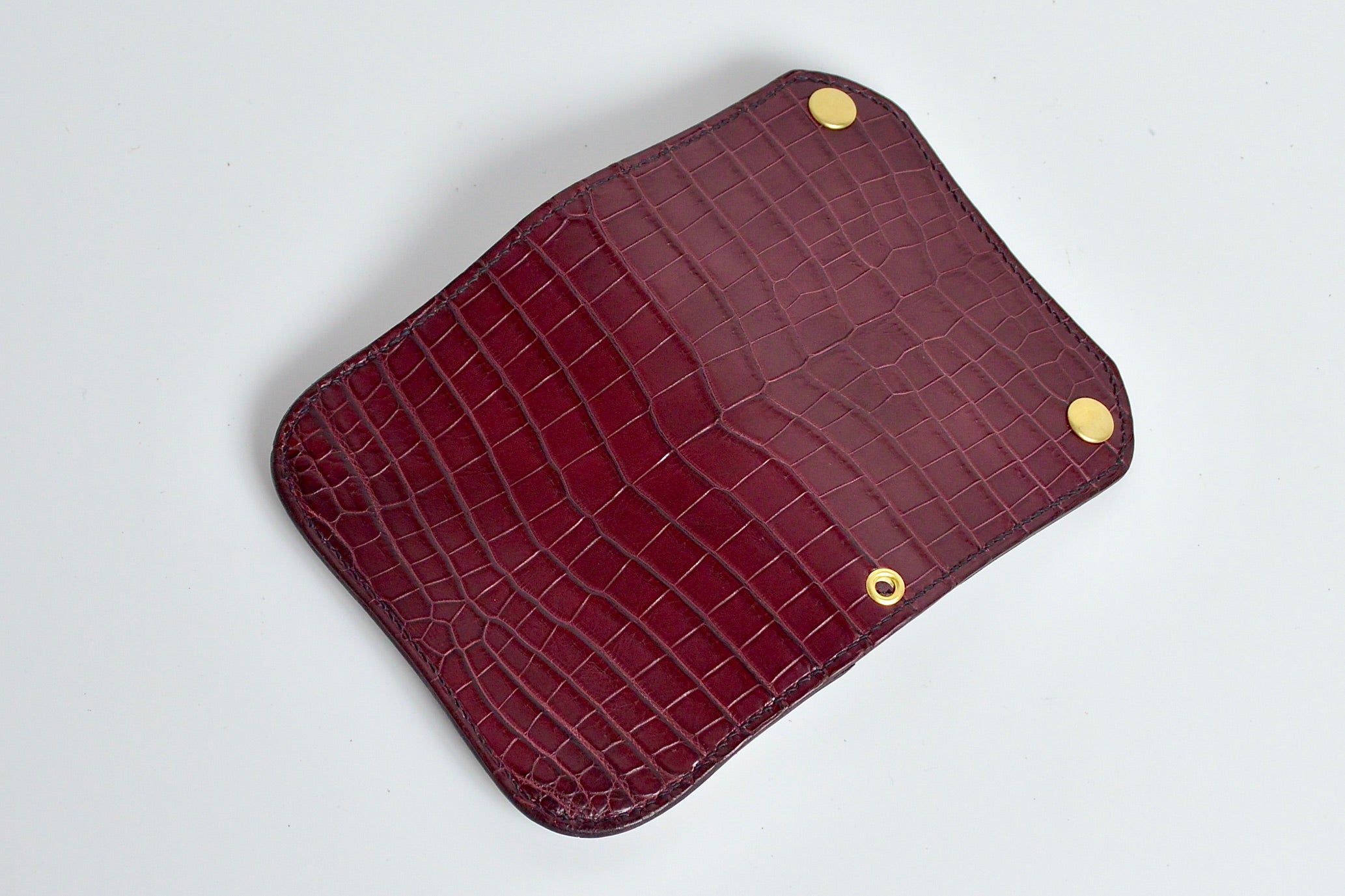 クロコダイル仕様：ショートトラッカーウォレット