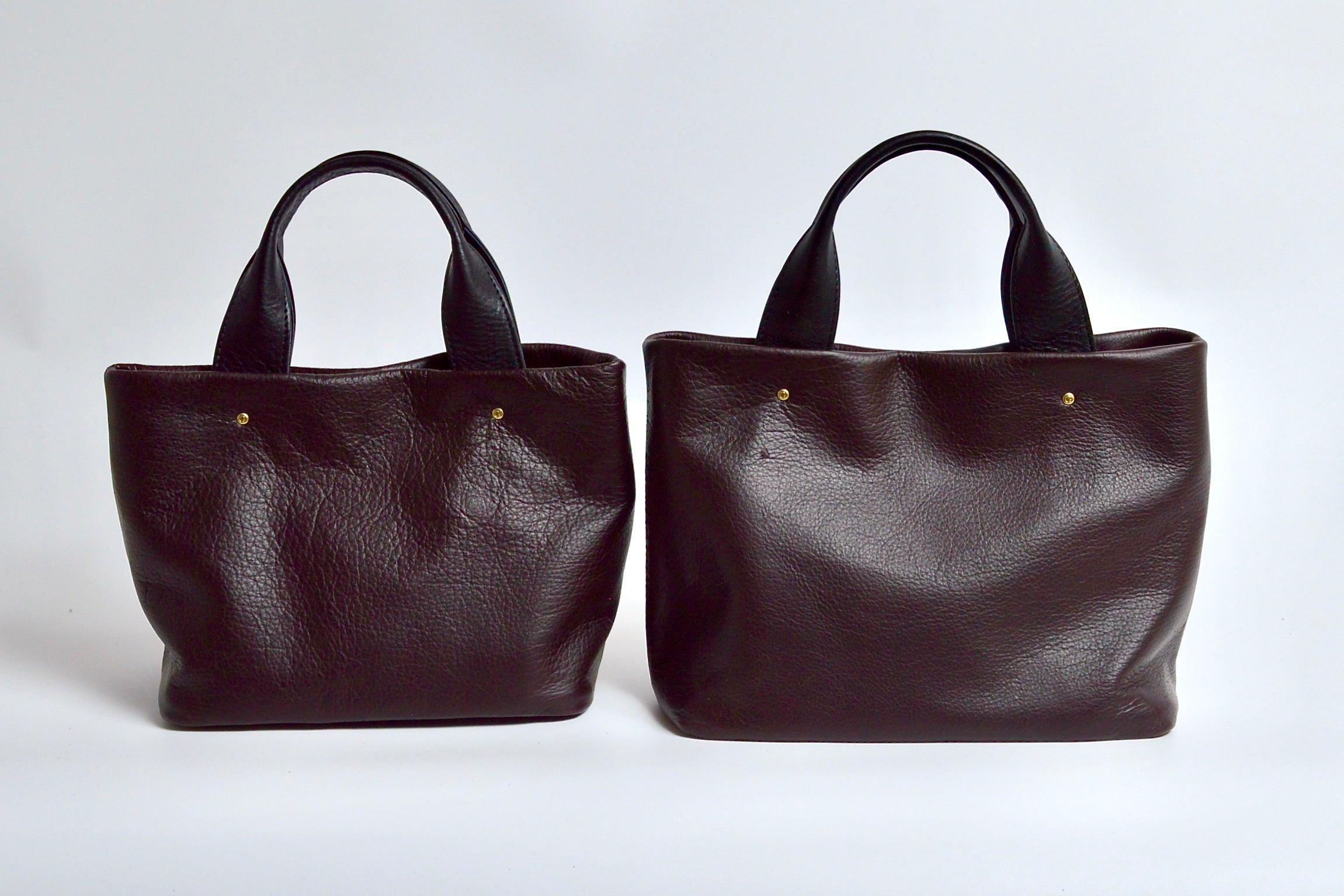 Shinshu deer leather: Mini tote bag: DTB-300